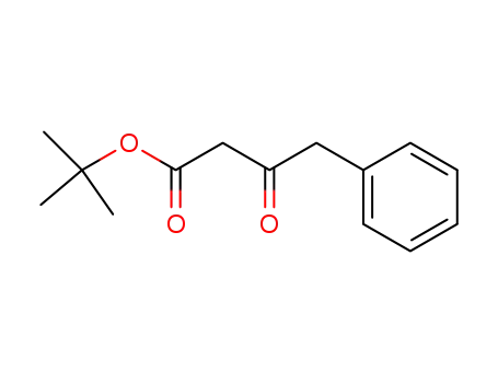 Molecular Structure of 66697-03-8 (3-Oxo-4-phenyl-buttersaeure-tert.butylester)