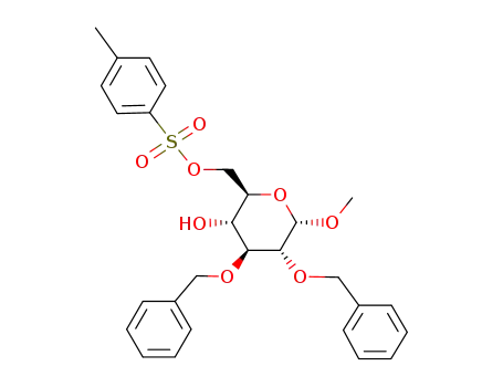 methyl-2,3-di-O-benzyl-6-O-(4-toluenesulfonyl)-α-D-glucopyranoside
