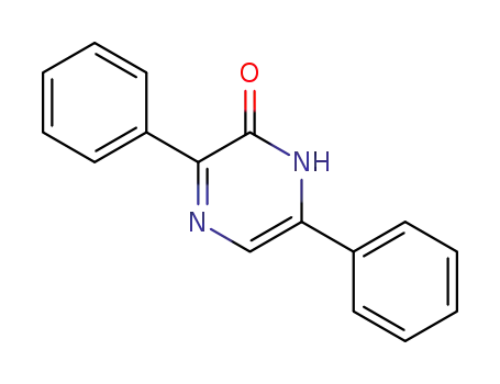 Molecular Structure of 1088-34-2 (3,6-Diphenylpyrazin-2(1H)-one)