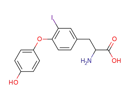 Molecular Structure of 16170-92-6 (3-monoiodothyronine)