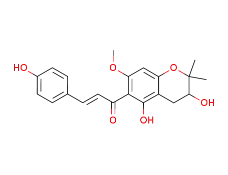 Molecular Structure of 189308-10-9 (Xanthohumol B)