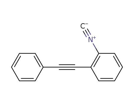 Benzene, 1-isocyano-2-(phenylethynyl)-
