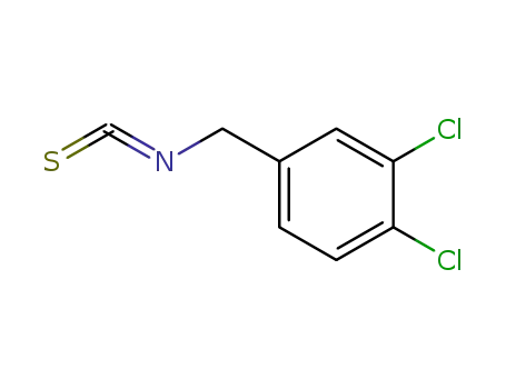 Molecular Structure of 18967-42-5 (3,4-DICHLOROBENZYL ISOTHIOCYANATE)