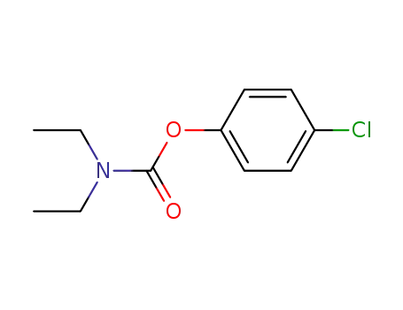 O-(4-chloro)phenyl N,N-diethylcarbamate