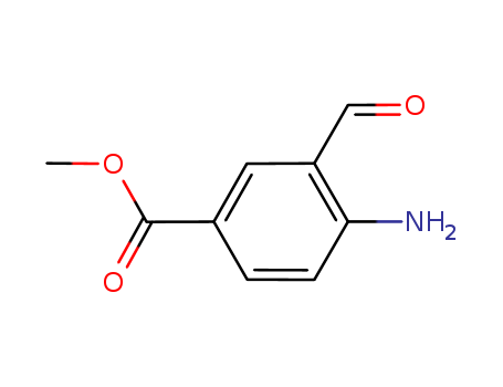 Benzoic acid,4-amino-3-formyl-, methyl ester