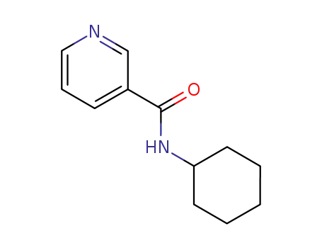 Molecular Structure of 10354-56-0 (N-cyclohexylpyridine-3-carboxamide)