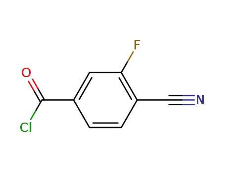 Benzoyl chloride, 4-cyano-3-fluoro-