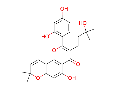 Molecular Structure of 62949-93-3 (Morusinol)