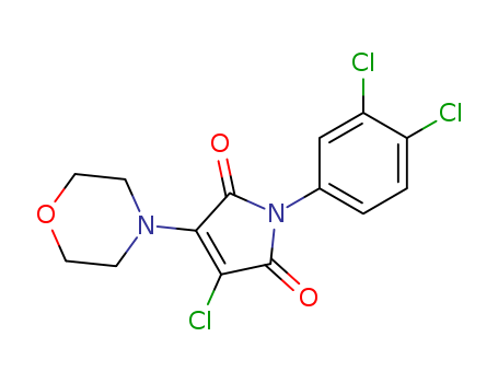 RI-1;RAD51inhibitor1;1H-Pyrrole-2,5-dione,3-chloro-1-(3,4-dichlorophenyl)-4-(4-morpholinyl)-