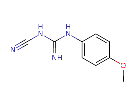Guanidine,N-cyano-N'-(4-methoxyphenyl)- cas  41988-52-7