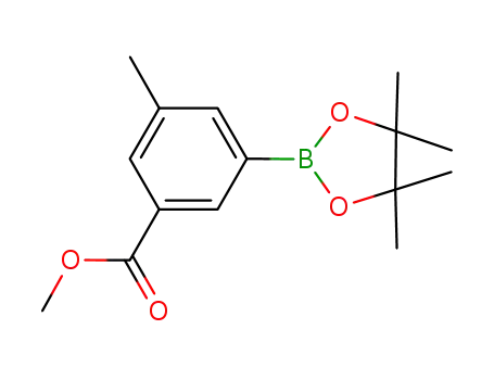 Molecular Structure of 929626-17-5 (3-METHOXYCARBONYL-5-METHYLPHENYLBORONIC ACID PINACOL ESTER)