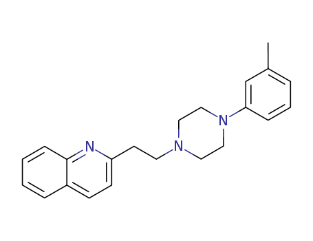 Quinoline,2-[2-[4-(3-methylphenyl)-1-piperazinyl]ethyl]-