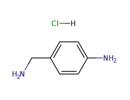 Benzenemethanamine, 4-amino-, monohydrochloride