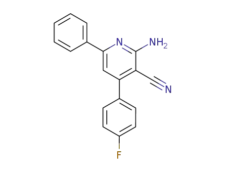 2-아미노-4-(4-플루오로페닐)-6-페닐니코티노니트릴