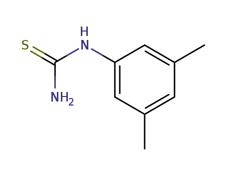 Molecular Structure of 97480-60-9 (3,5-DIMETHYLPHENYLTHIOUREA)