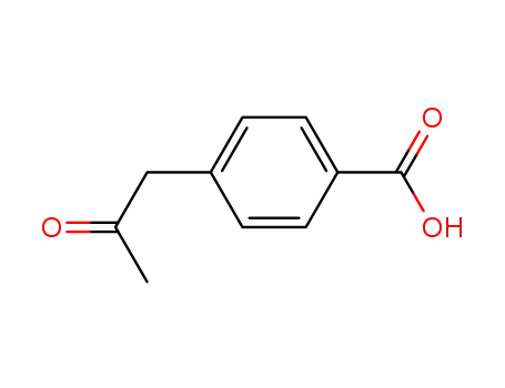 Molecular Structure of 15482-54-9 ((4-CARBOXYPHENYL)ACETONE)