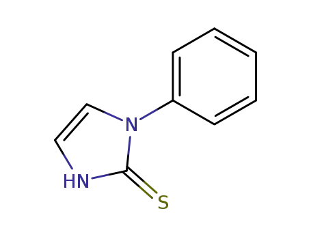 Molecular Structure of 17452-09-4 (1-PHENYLIMIDAZOLINE-2-THIONE)