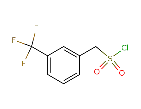 Molecular Structure of 127162-96-3 (4-TRIFLUOROMETHYLBENZYLSULFONYL CHLORIDE)