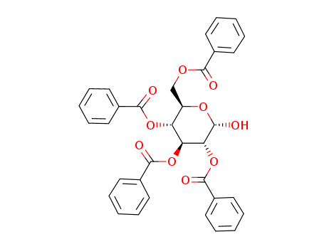 2,3,4,6-O-Tetra-benzoyl-α-D-glucopyranose