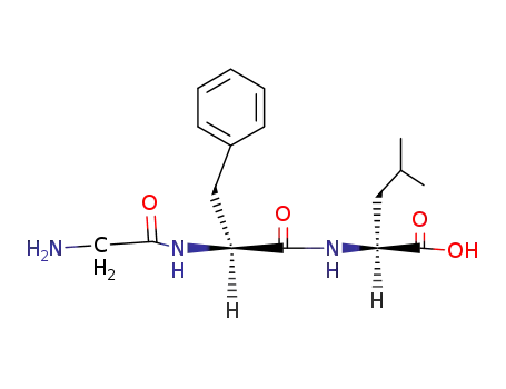 Molecular Structure of 15373-56-5 (H-GLY-PHE-LEU-OH)