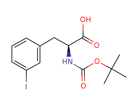 L-Phenylalanine,N-[(1,1-dimethylethoxy)carbonyl]-3-iodo-