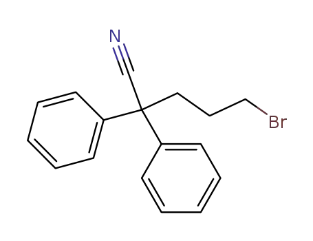 Benzeneacetonitrile, a-(3-bromopropyl)-a-phenyl-