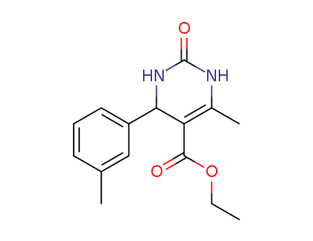 1,2,3,4-tetrahydro-6-methyl-4-(3-methylphenyl)-2-oxo-5-Pyrimidinecarboxylic acid ethyl ester