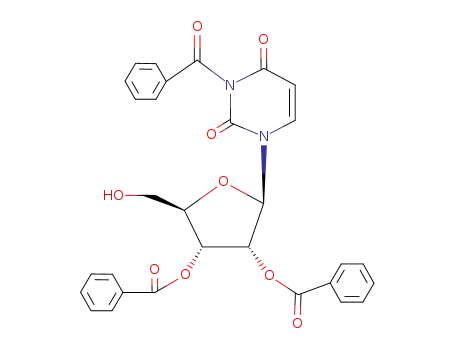 Uridine, 3-benzoyl-, 2',3'-dibenzoate