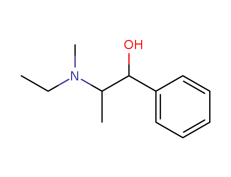 Benzenemethanol, a-[1-(ethylmethylamino)ethyl]-