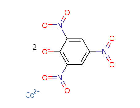 Molecular Structure of 29675-09-0 (COBALT PICRATE X-HYDRATE)