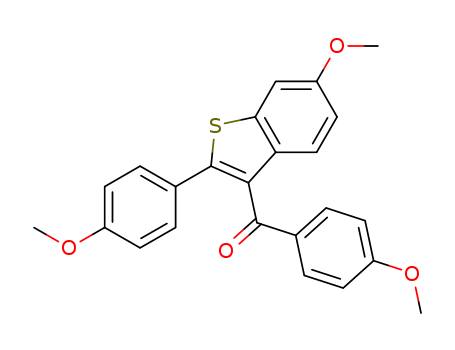 Methanone,
[6-methoxy-2-(4-methoxyphenyl)benzo[b]thien-3-yl](4-methoxyphenyl)-