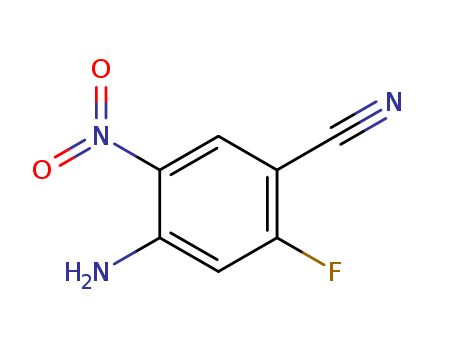 4-amino-2-fluoro-5-nitrobenzonitrile