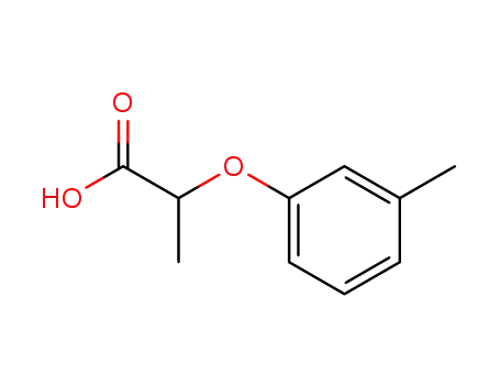 Molecular Structure of 25140-95-8 (2-(3-METHYLPHENOXY)PROPANOIC ACID)