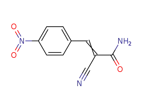 2-Cyano-3-(4-nitrophenyl)acrylamide