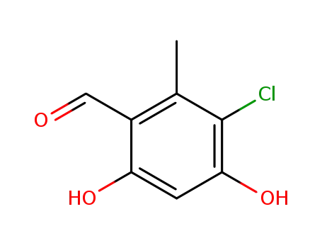 3-chloro-4,6-dihydroxy-2-methyl-benzaldehyde