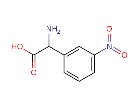 Molecular Structure of 30077-08-8 (AMINO-(3-NITRO-PHENYL)-ACETIC ACID)