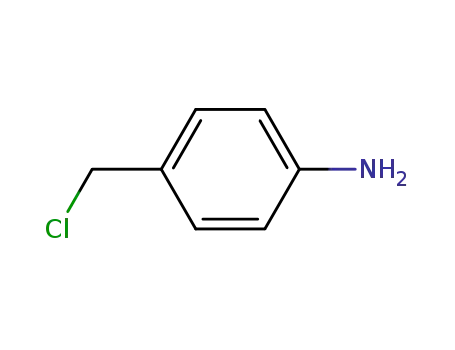 Molecular Structure of 65581-19-3 (p-Aminobenzylchloride)