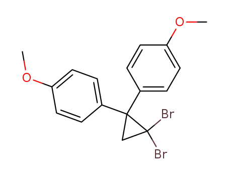 4,4'-(2,2-dibromocyclopropane-1,1-diyl)bis(methoxybenzene)