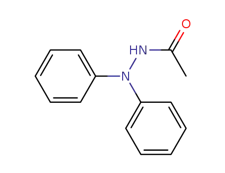 Molecular Structure of 6233-05-2 (Acetic acid,2,2-diphenylhydrazide)