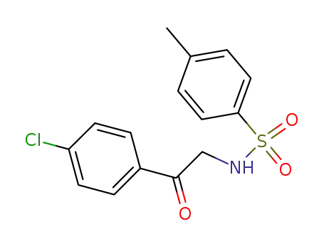 Benzenesulfonamide, N-[2-(4-chlorophenyl)-2-oxoethyl]-4-methyl-