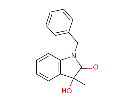 2H-Indol-2-one, 1,3-dihydro-3-hydroxy-3-methyl-1-(phenylmethyl)-