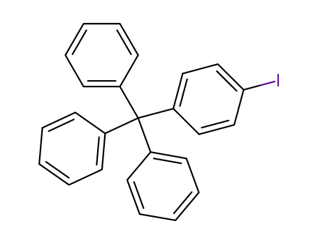 ((4-iodophenyl)methanetriyl)tribenzene
