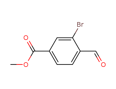 METHYL 3-BROMO-4-FORMYLBENZOATE  CAS NO.90484-53-0