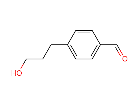Molecular Structure of 81121-62-2 (4-(3-hydroxypropyl)benzaldehyde)