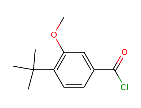 4-tert-butyl-3-methoxy-benzoyl chloride