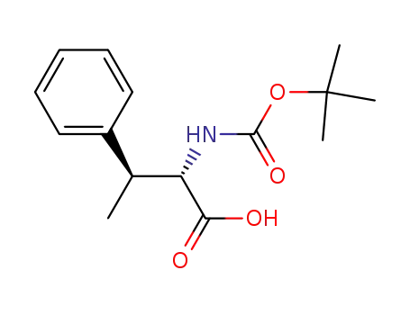 Molecular Structure of 90731-57-0 (N-BOC-ERYTHRO-L-BETA-METHYLPHENYLALANINE)