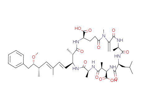 Molecular Structure of 96180-79-9 (MICROCYSTIN LA)