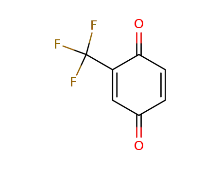 Molecular Structure of 393-40-8 (2-(trifluoromethyl)-1,4-benzoquinone)