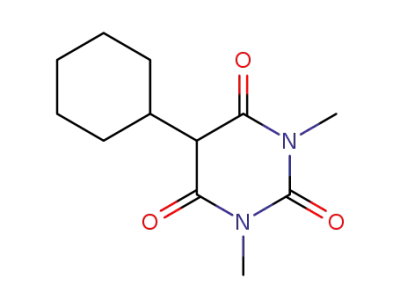 1,3-ジメチル-5-シクロヘキシルバルビツル酸