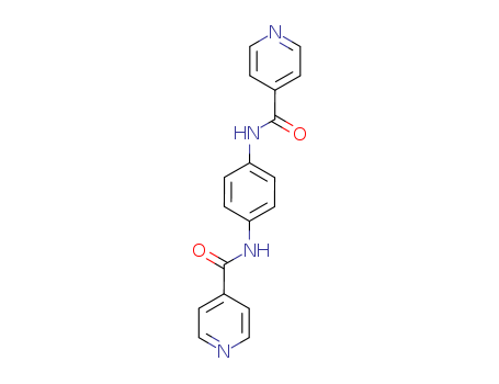 N-[4-(pyridine-4-carbonylamino)phenyl]pyridine-4-carboxamide